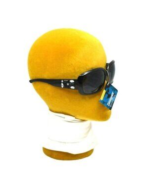 Style Science Designer Rectangle Sunglasses 100% UVA UVB Gem Rhinestones New